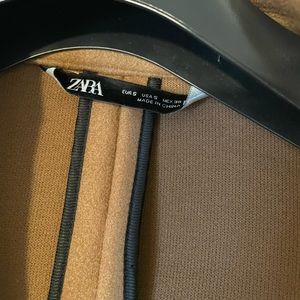 Zara Camel color overcoat size S with tailoring